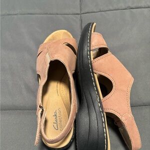 Clarks Blush Open-Toe Sandals